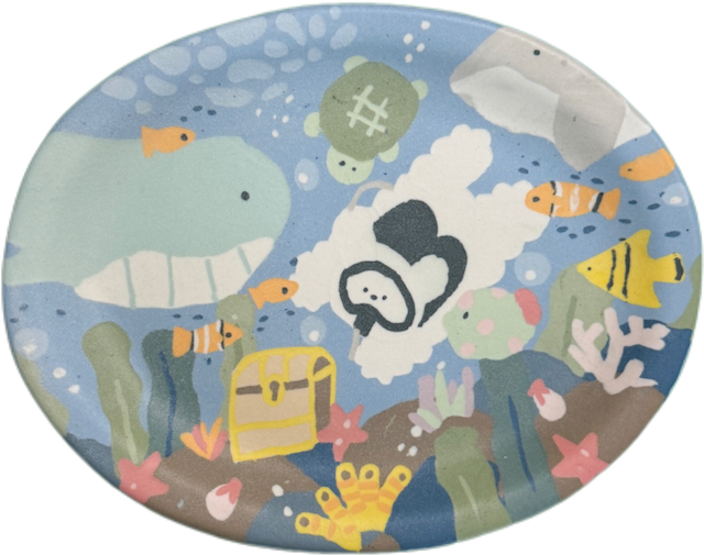 Marbling plate 32